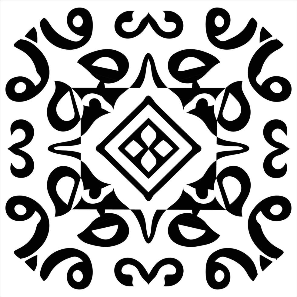 Beautiful floral pattern design vector