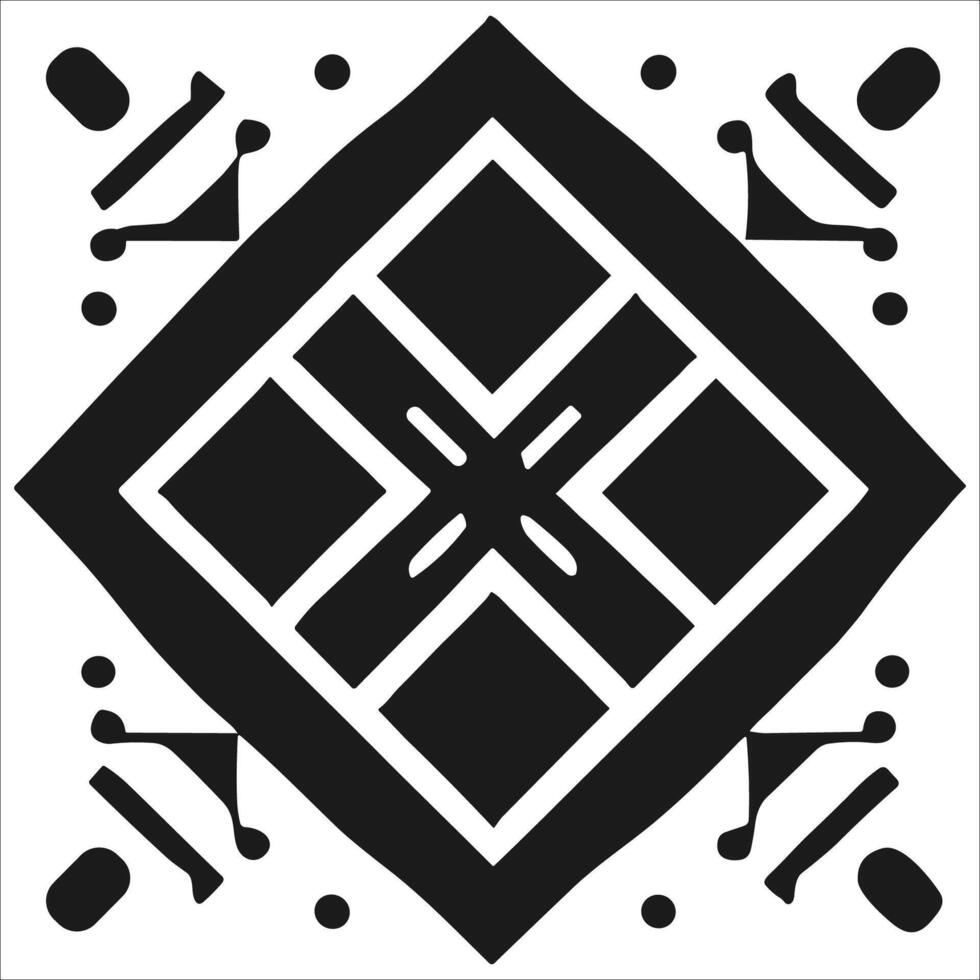 Attractive and beautiful geometric pattern design vector