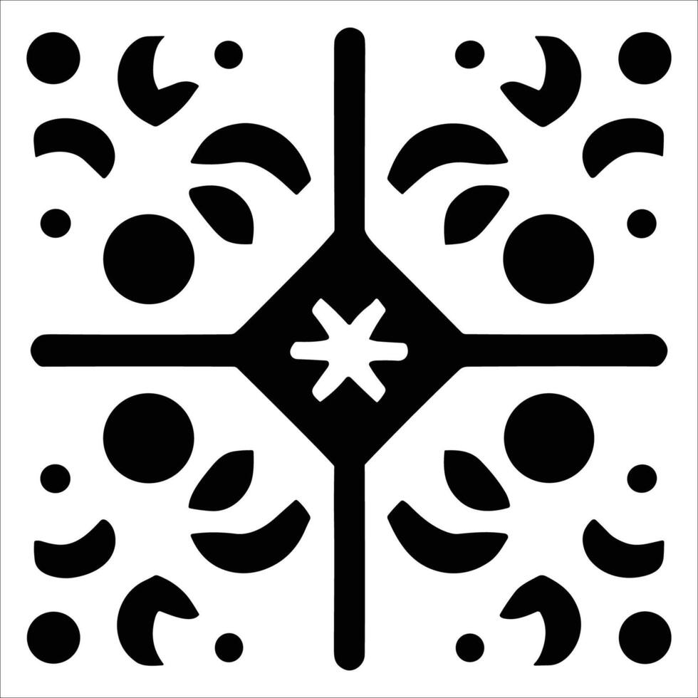 Attractive and beautiful geometric pattern design vector