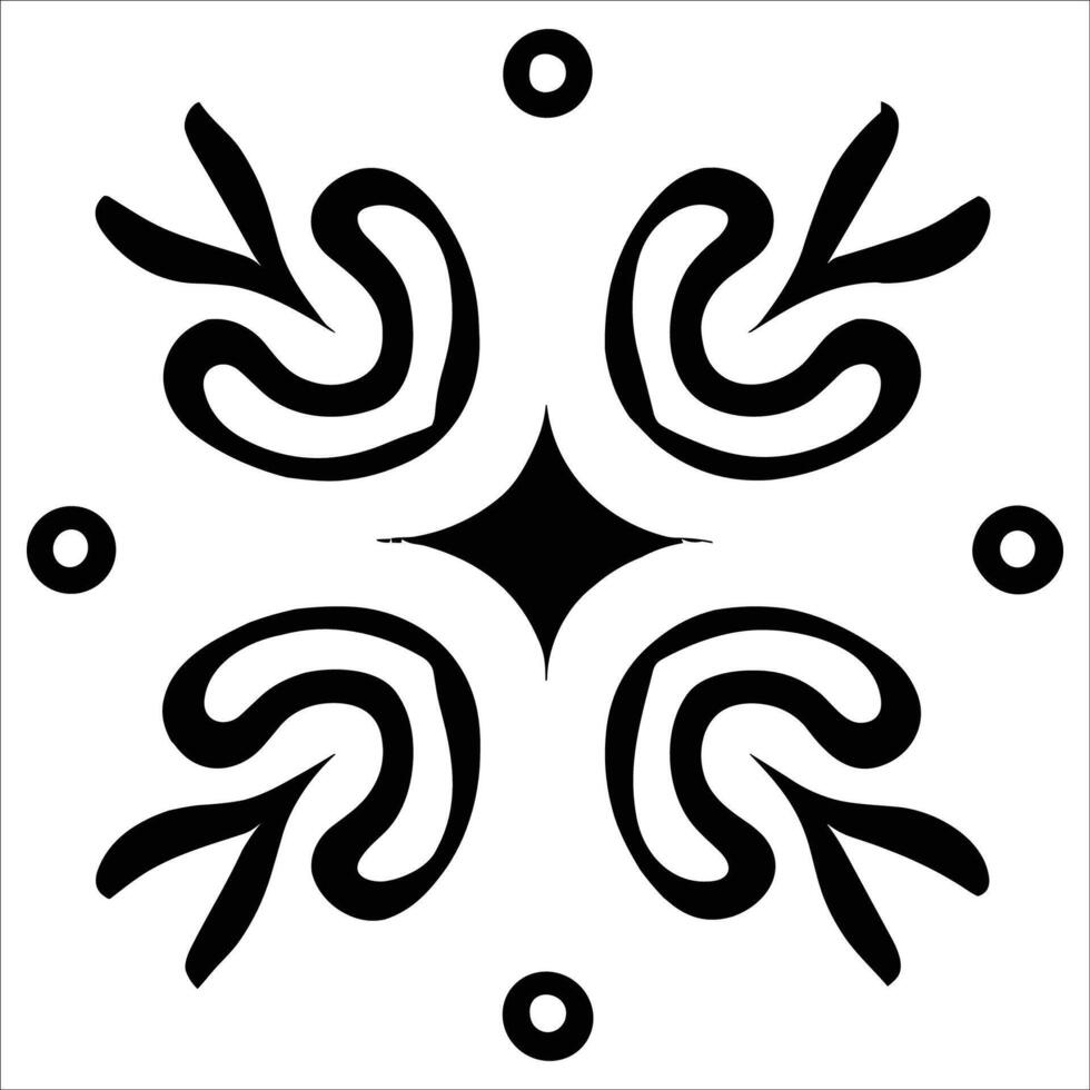 Beautiful floral pattern design vector