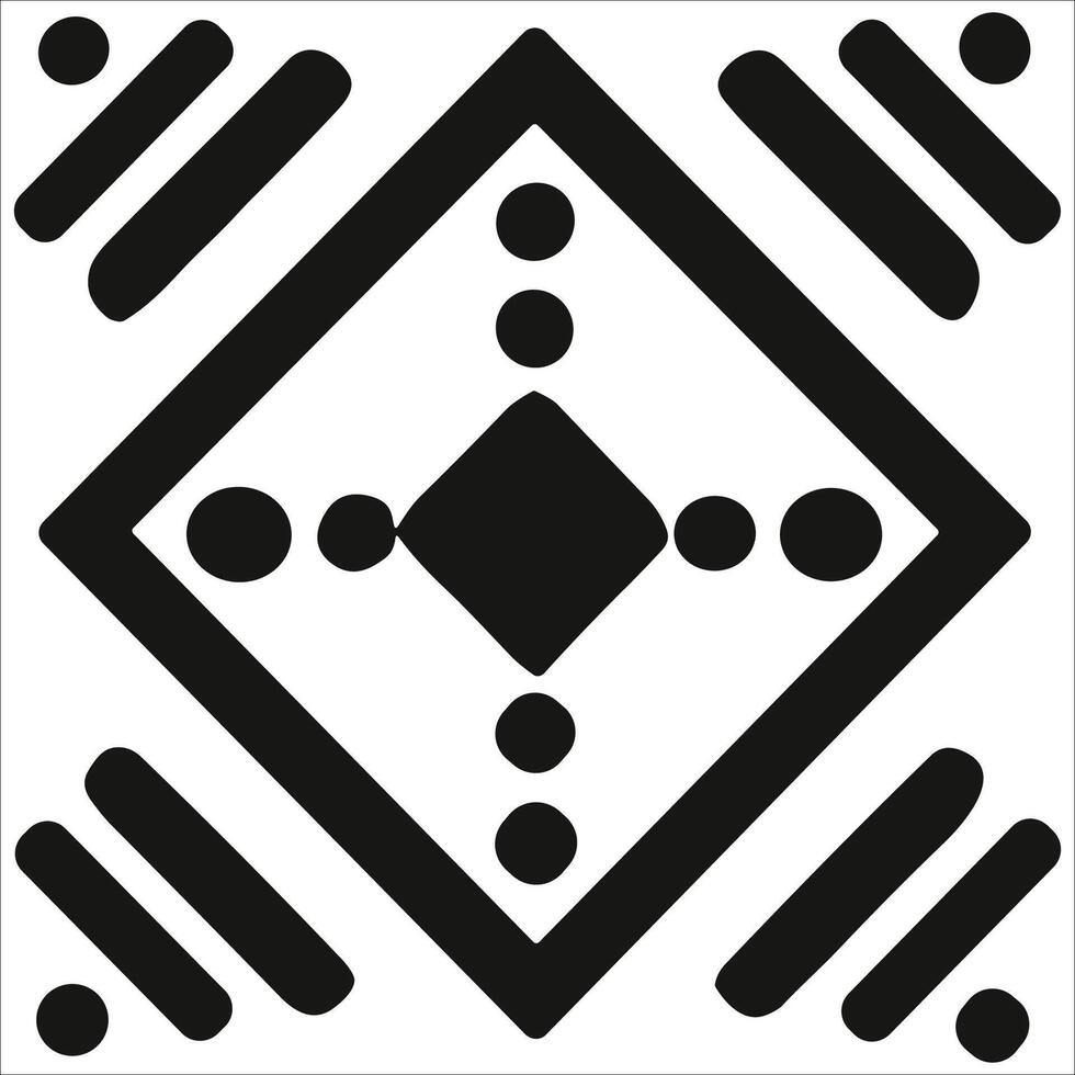Attractive and beautiful geometric pattern design vector