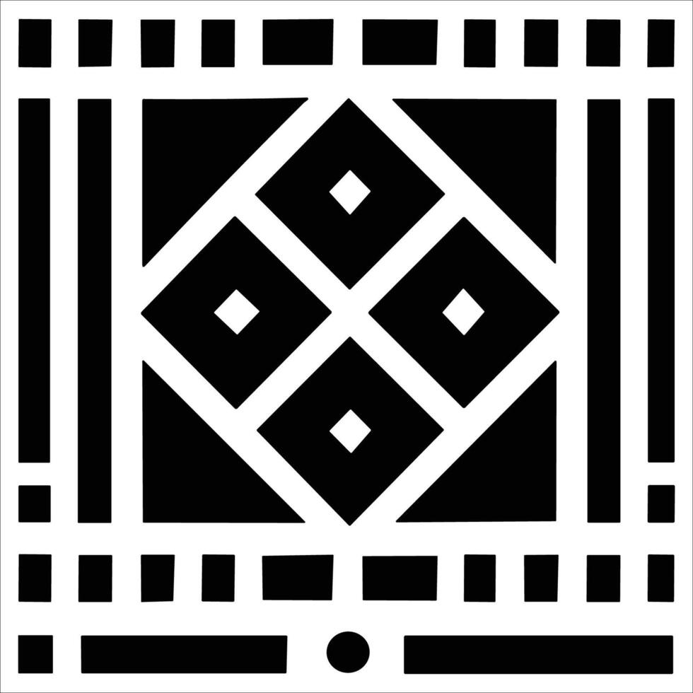 Attractive and beautiful geometric pattern design vector
