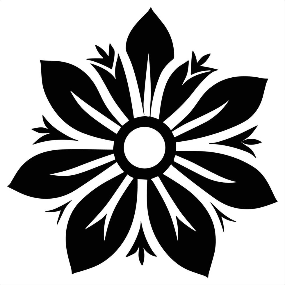 Beautiful floral pattern design vector