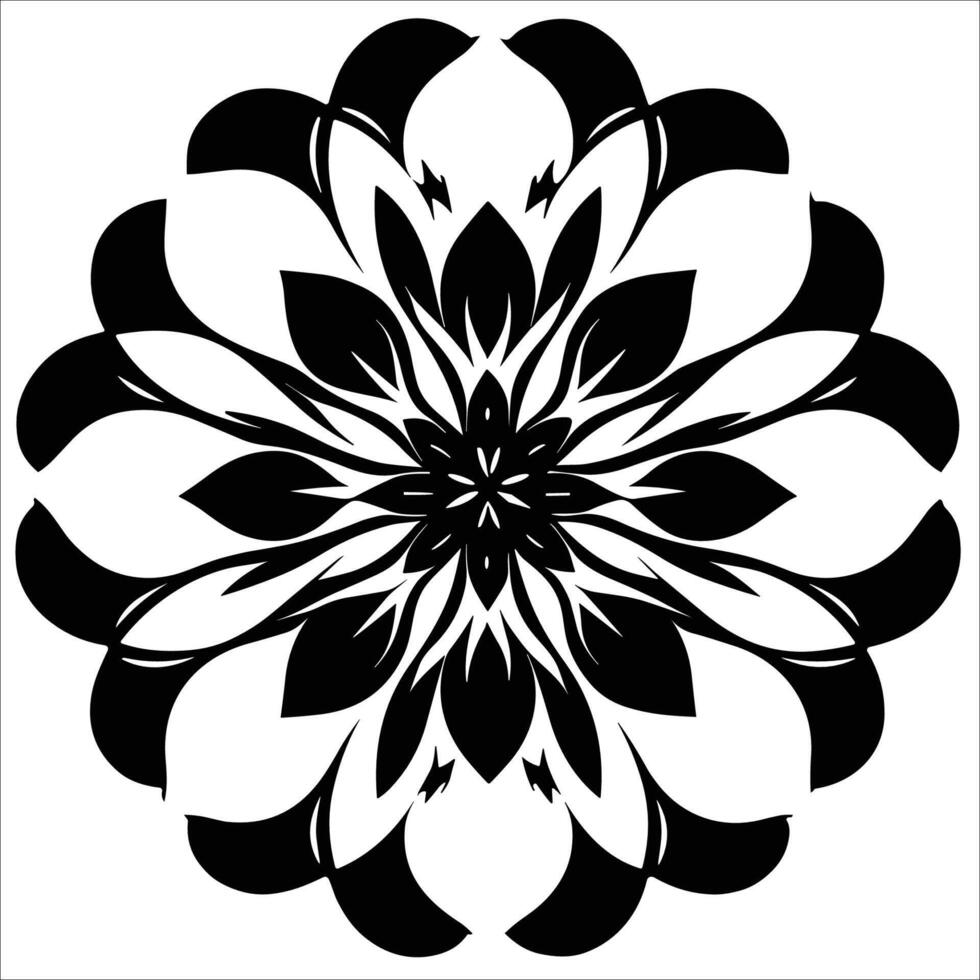 Beautiful floral pattern design vector