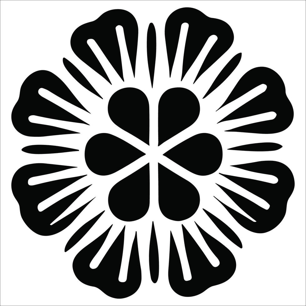 Beautiful floral pattern design vector