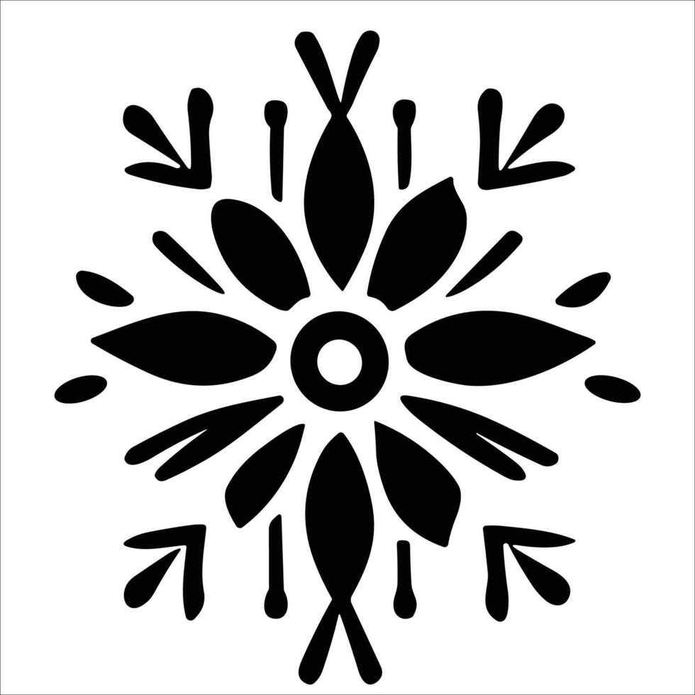 Beautiful floral pattern design vector