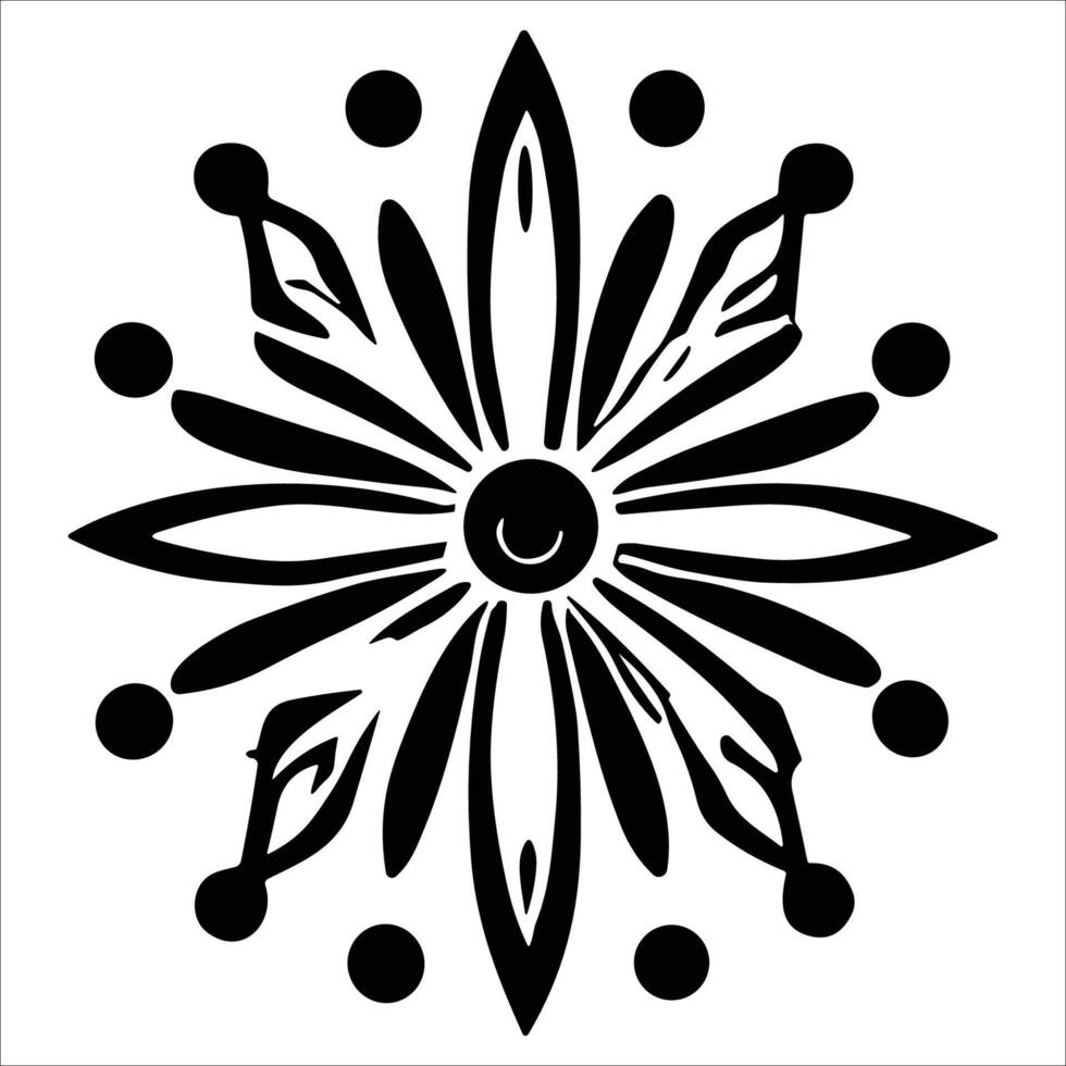 Beautiful floral pattern design vector