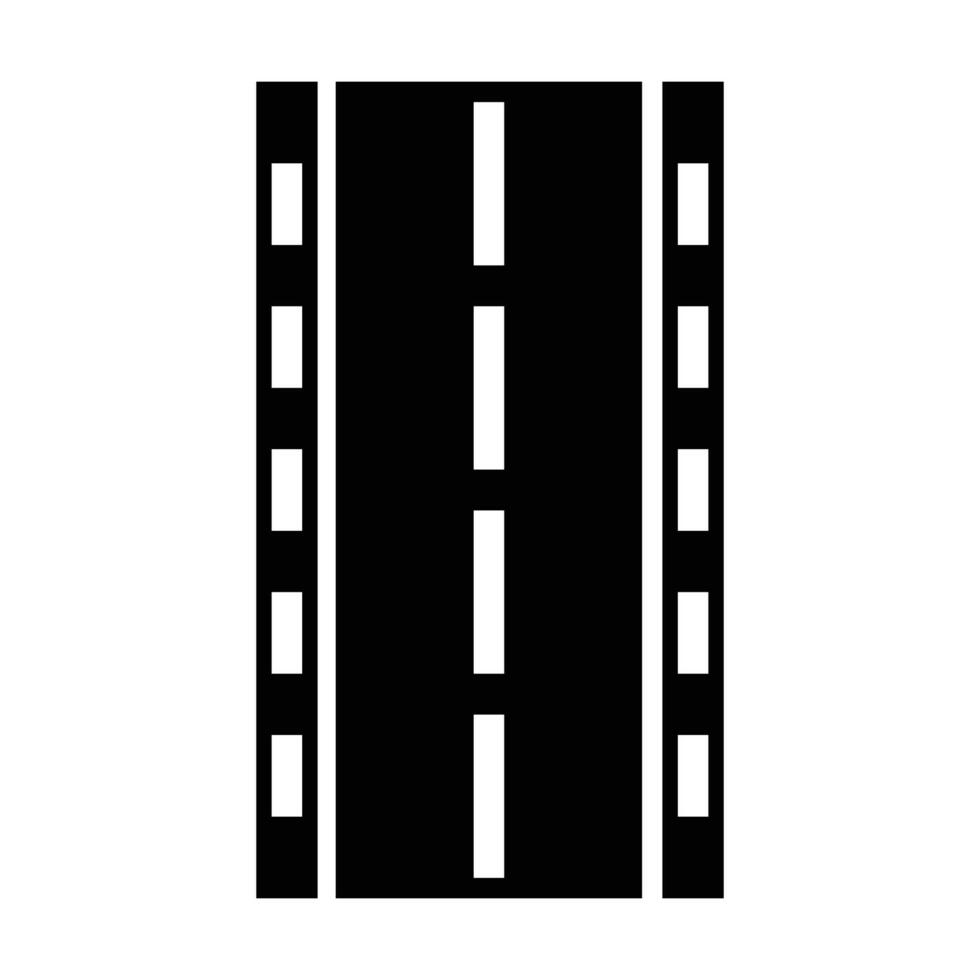 Road icon, travel, roadside vector