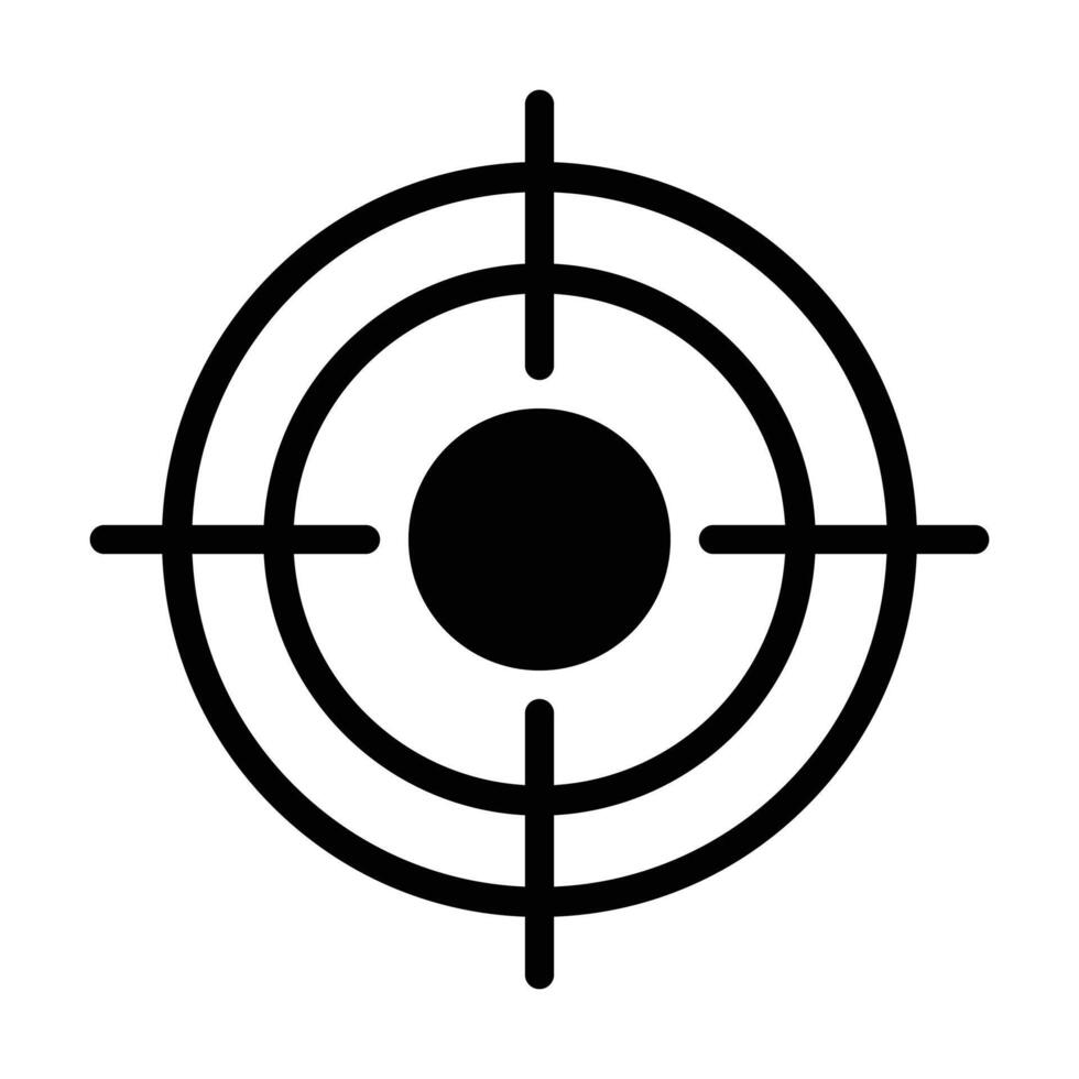 target icon, aim, destination vector