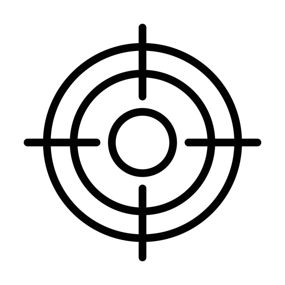 target icon, aim, destination vector
