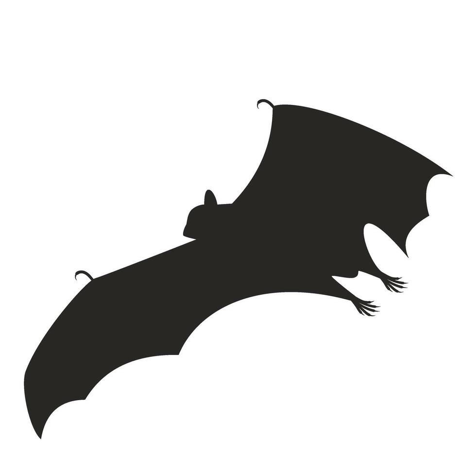 Halloween Bat Silhouette vector