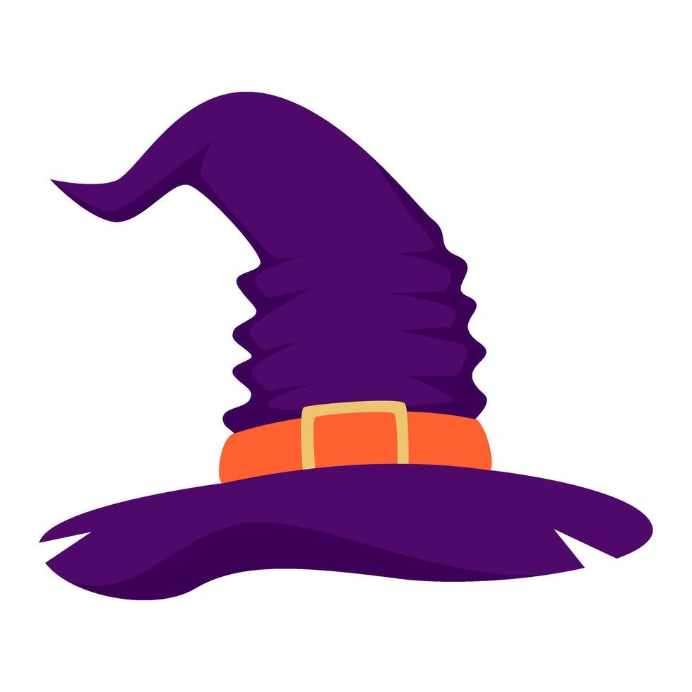 Halloween Witch Hat Ornament vector