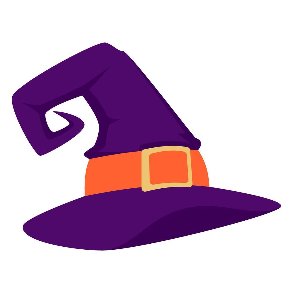 Halloween Witch Hat Ornament vector