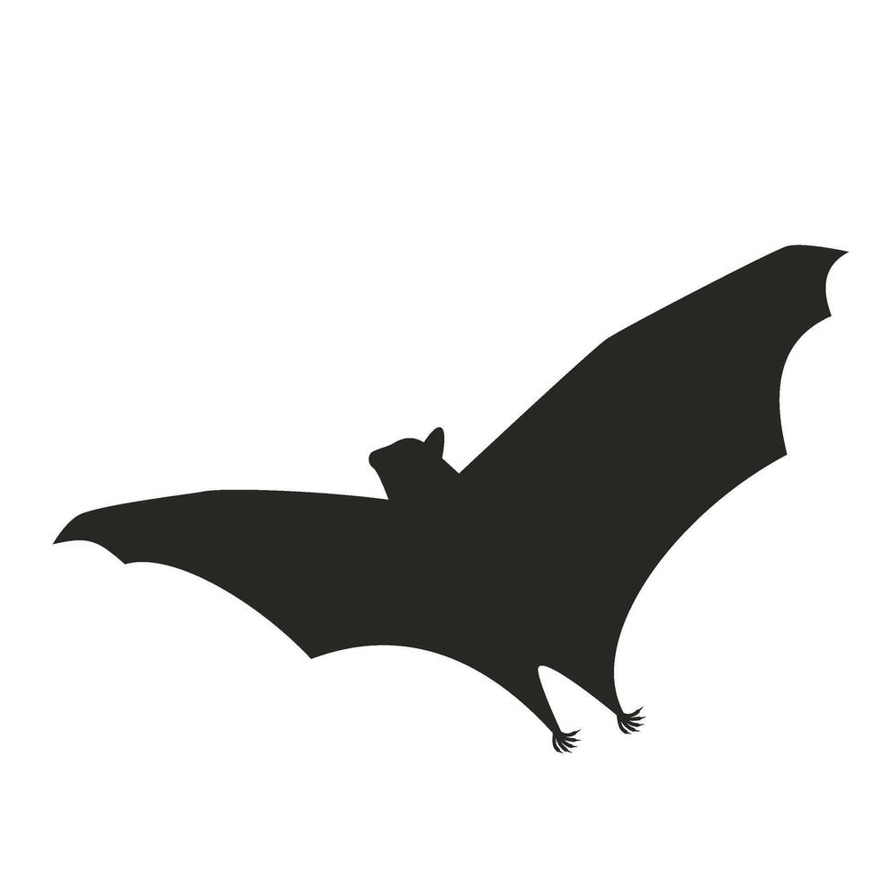Halloween Bat Silhouette vector