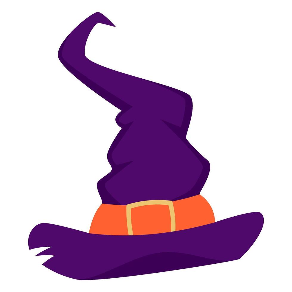 Halloween Witch Hat Ornament vector