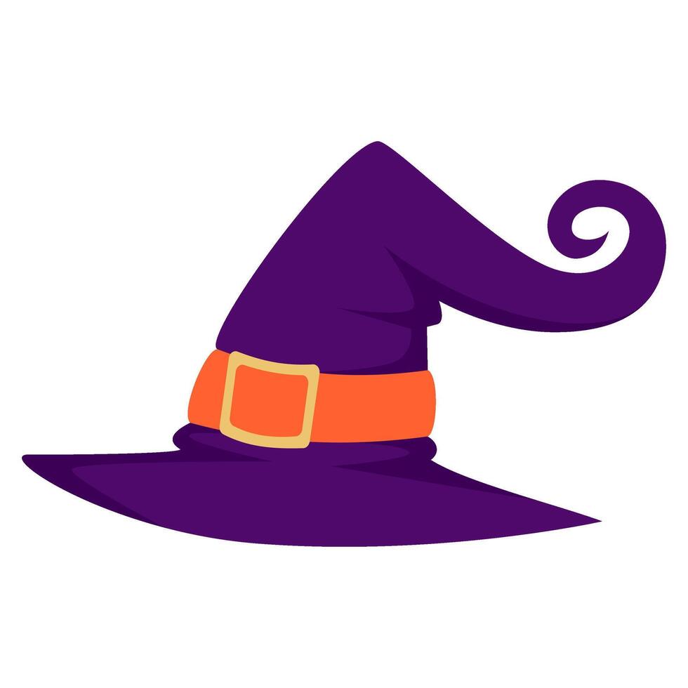 Halloween Witch Hat Ornament vector