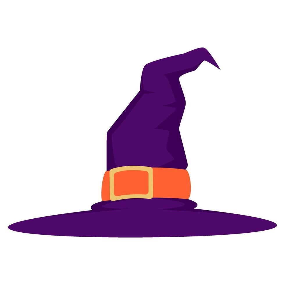 Halloween Witch Hat Ornament vector