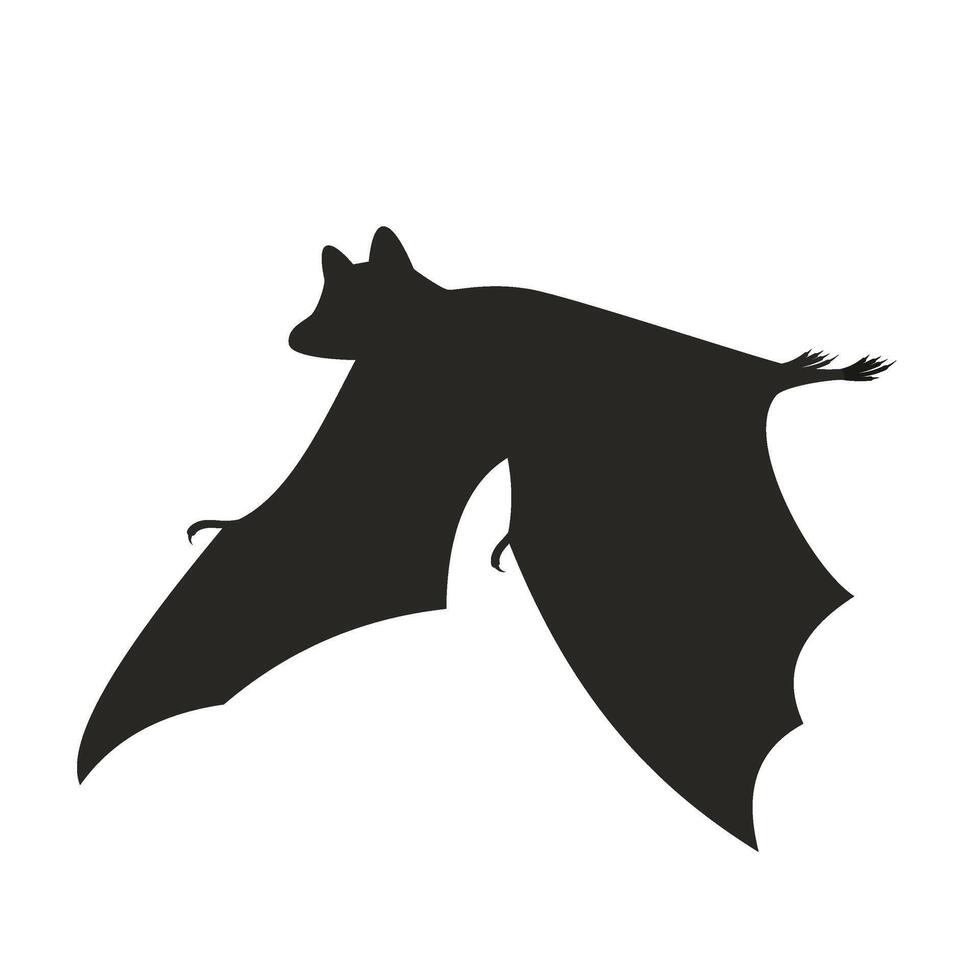 Halloween Bat Silhouette vector
