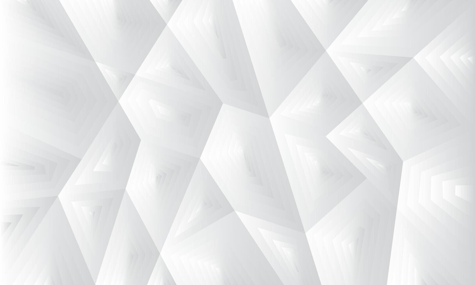 Abstract white and gray background. Smooth geometry background vector