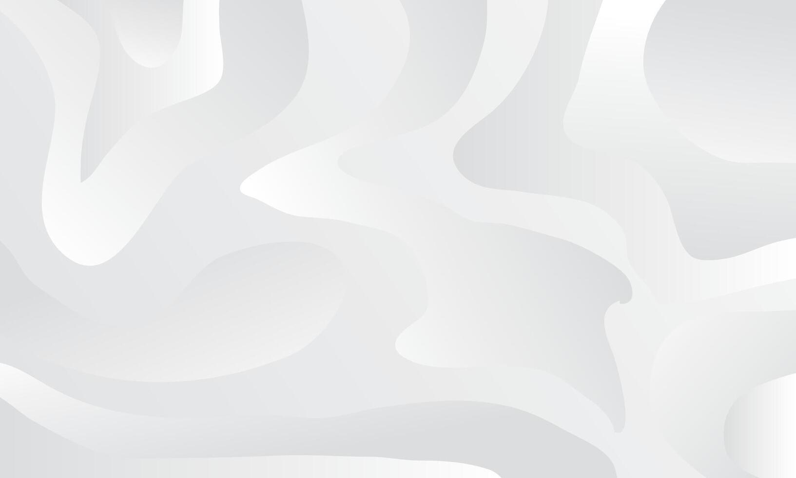 Abstract background, Dynamic fluid in white vector