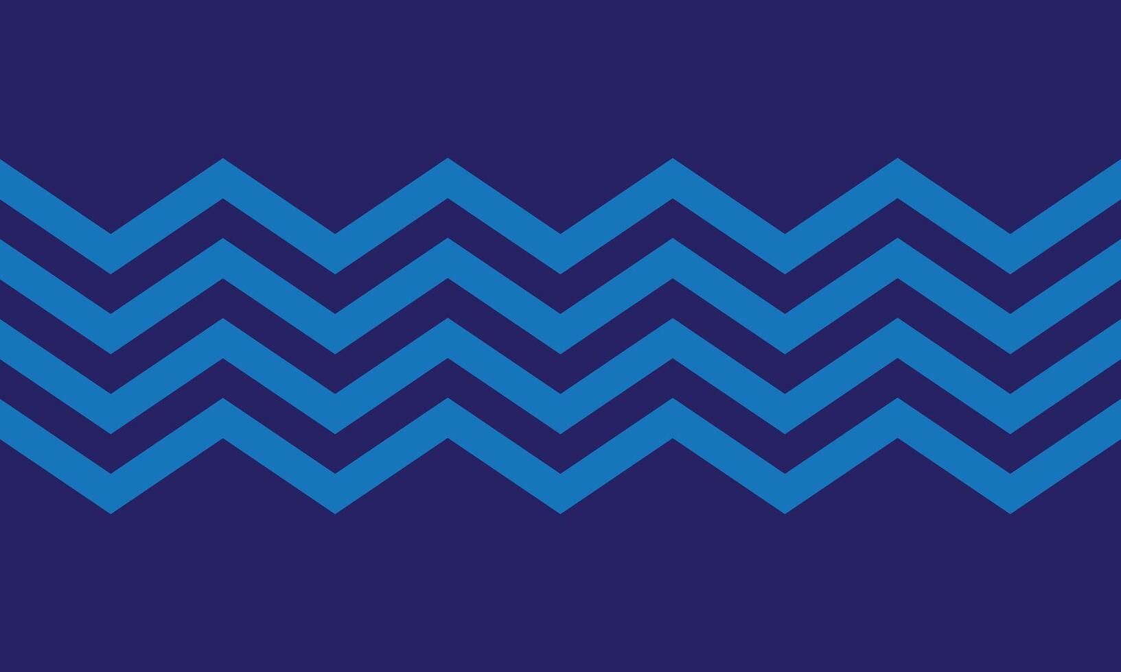 Dark blue zigzag pattern abstract background vector