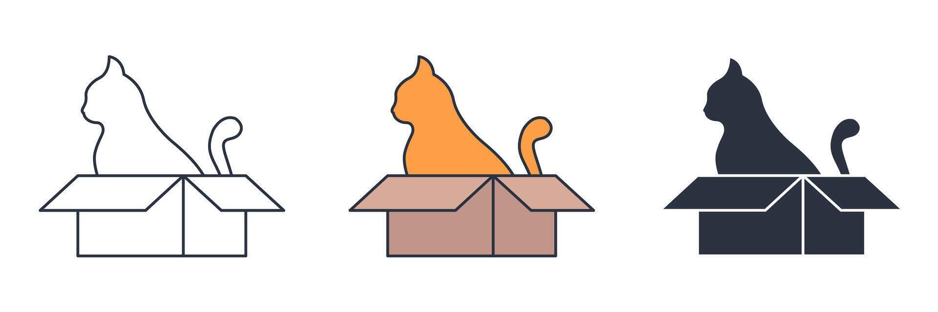 Pet Adoption icon symbol illustration isolated on white background vector