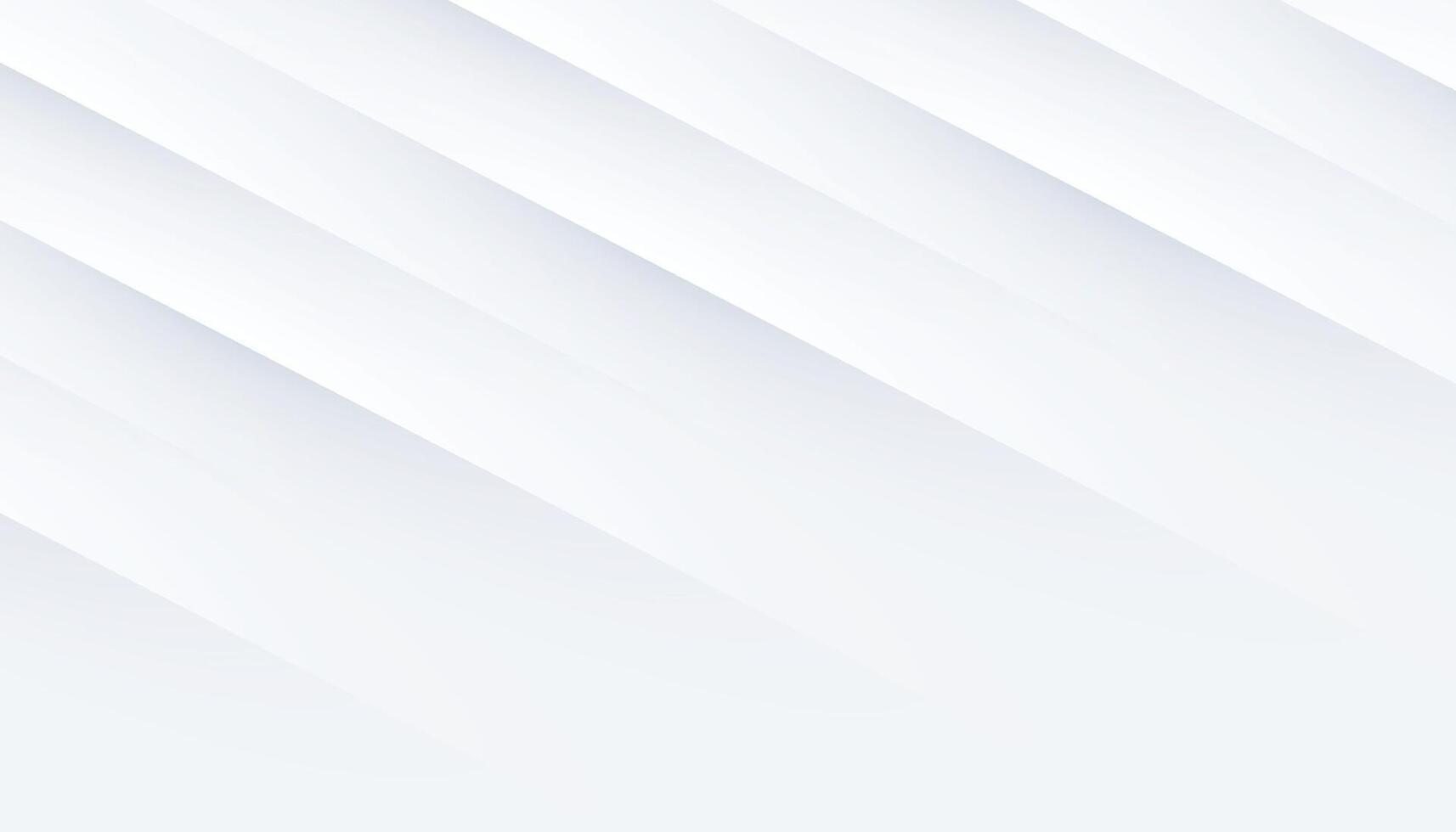 Amazing premium background. Elegant gray white diagonal lines with smooth soft shadow. Light silver grey gradient. Geometric modern stripe design vector