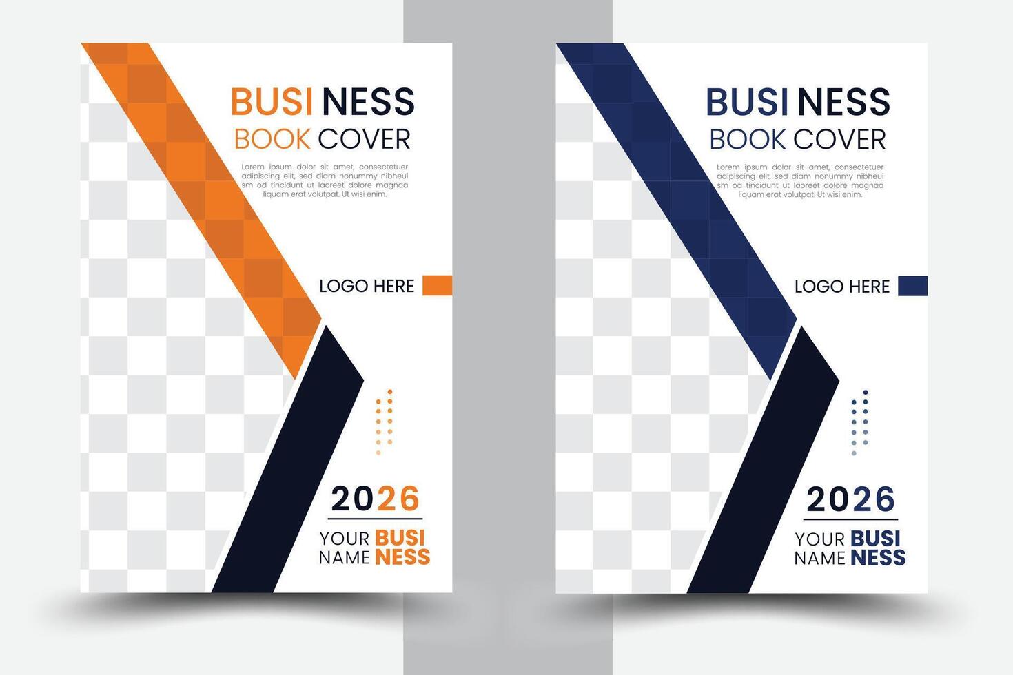 Corporate Book Cover Design Template in A4. Can be adapt to Brochure, Annual Report, Magazine,Poster, Business Presentation, Portfolio, Flyer, Banner, Website. vector