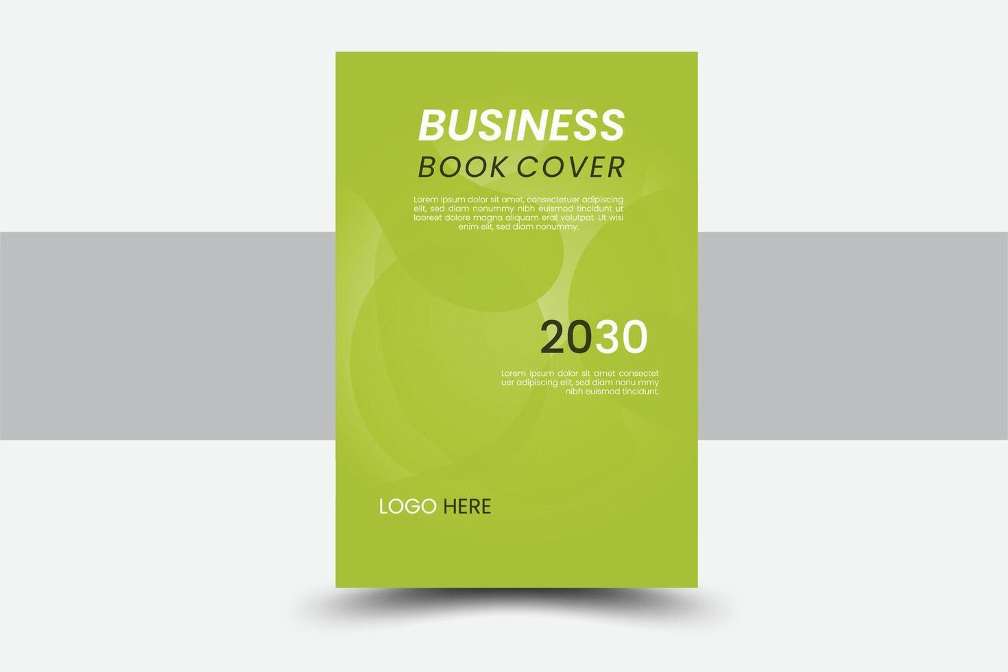 Corporate Book Cover Design Template in A4. Can be adapt to Brochure, Annual Report, Magazine,Poster, Business Presentation, Portfolio, Flyer, Banner, Website. vector