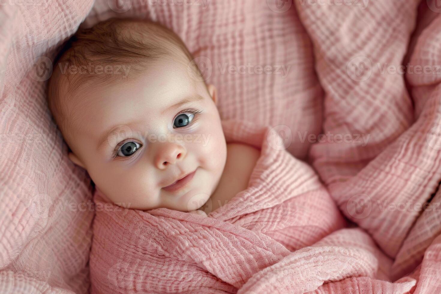 Joy in a pink cloud photo