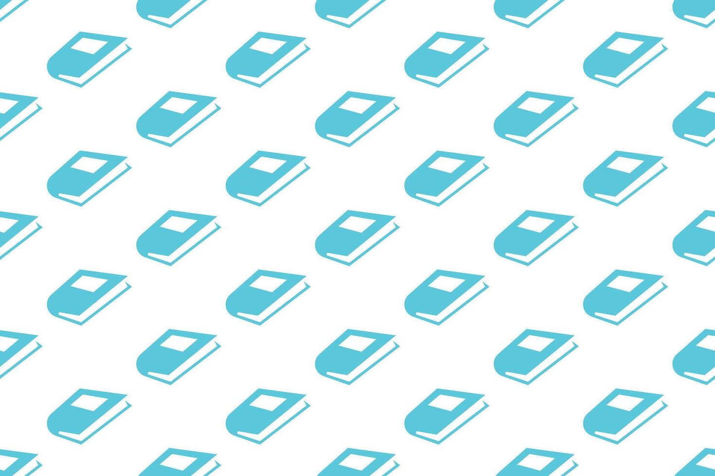 Abstract book seamless pattern background vector