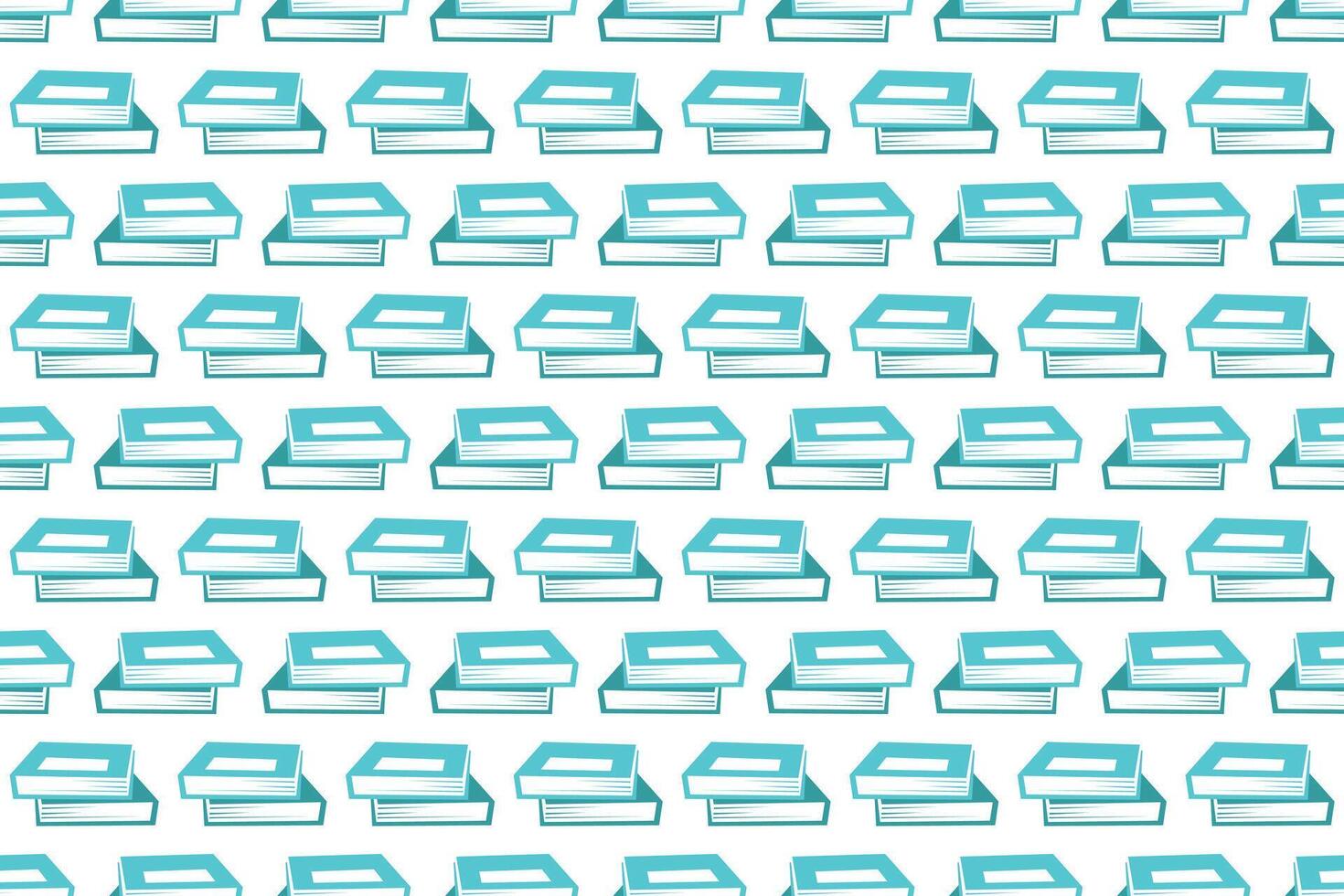 Abstract book seamless pattern background vector