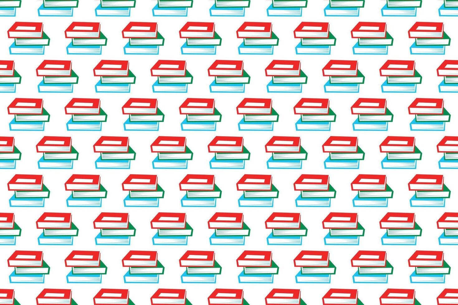 Abstract book seamless pattern background vector