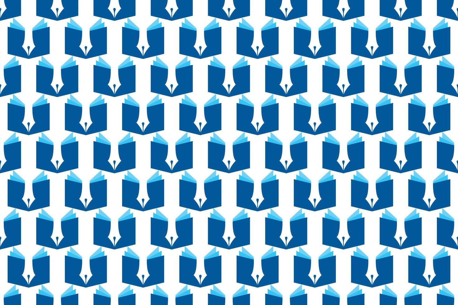 Abstract book seamless pattern background vector
