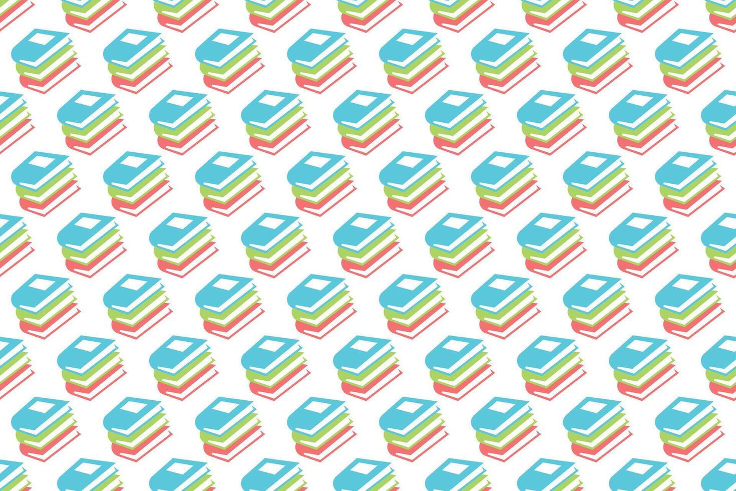 Abstract book seamless pattern background vector