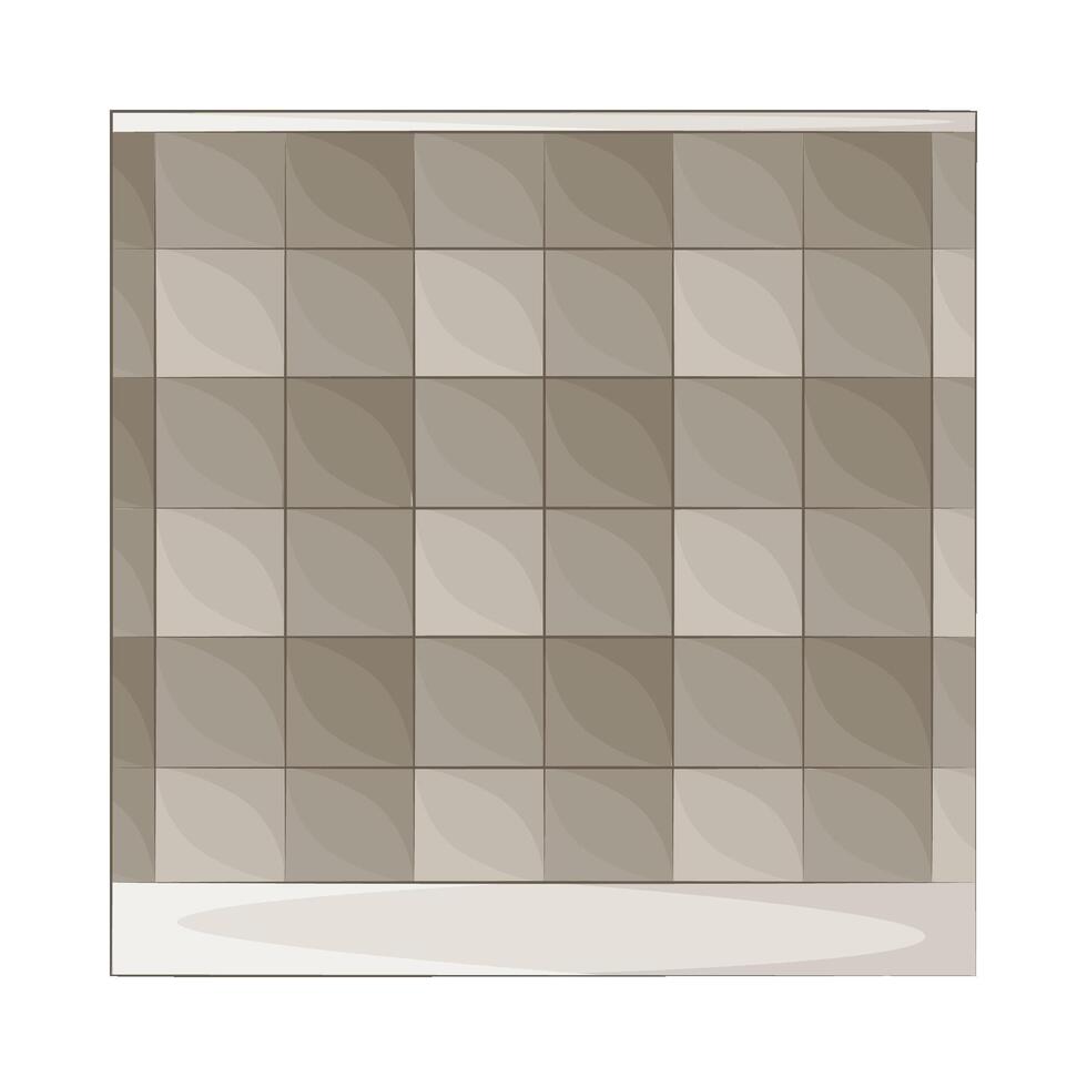Illustration of house wall vector