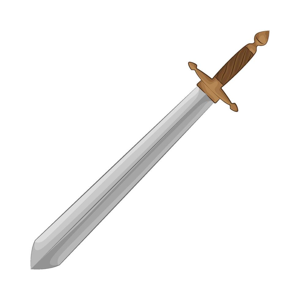 Illustration of sword vector