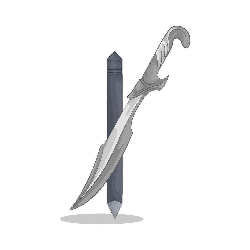 Illustration of sword vector