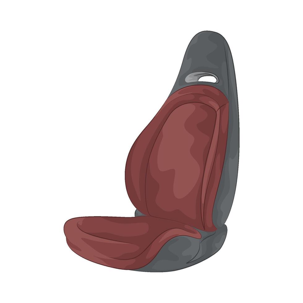 Illustration of car seat vector