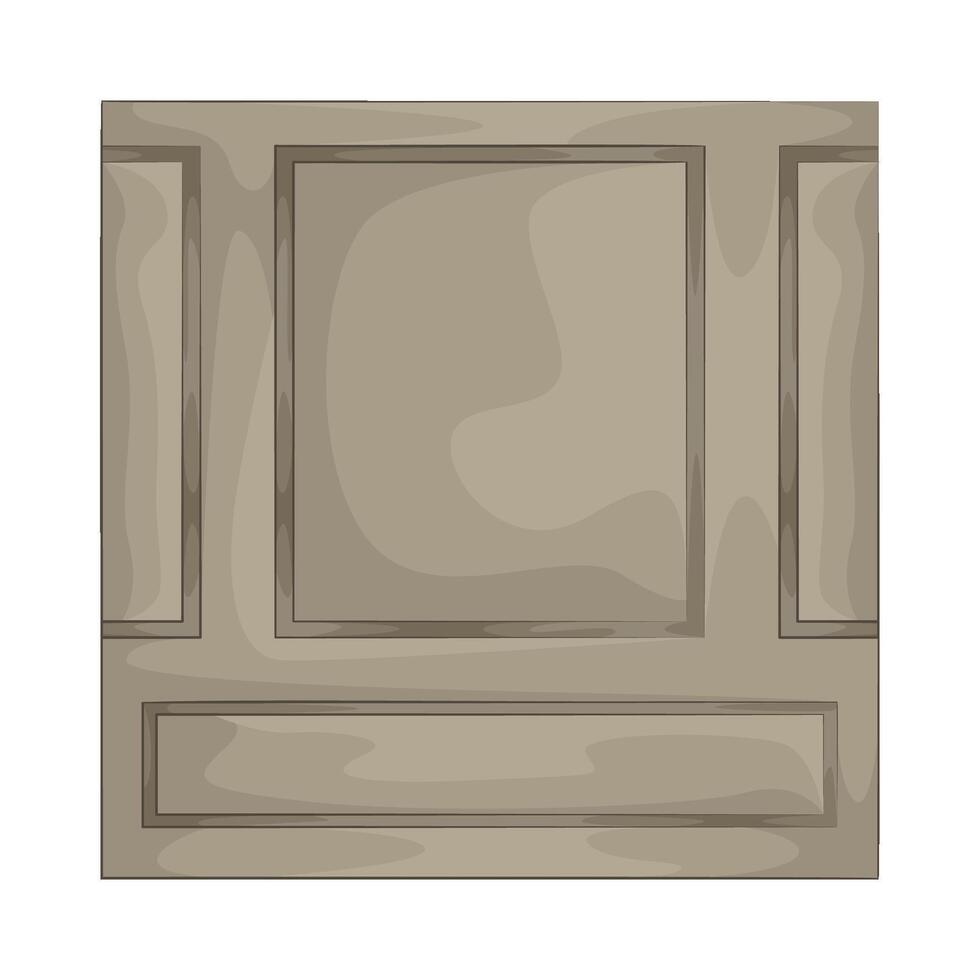 Illustration of house wall vector