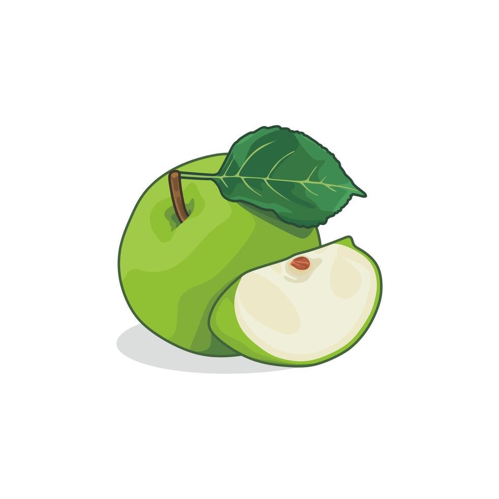 GREEN APPLE VECTORS