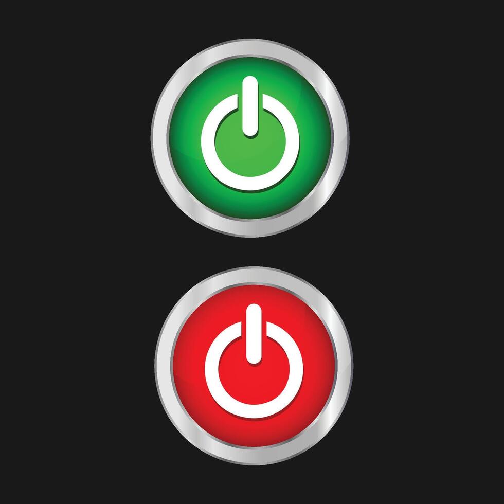 Switch It Up Exploring the Functionality of On Off Buttons vector