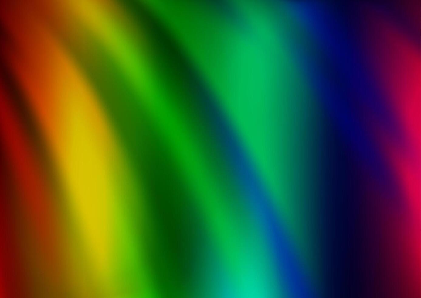 Light Multicolor, Rainbow glossy abstract template. vector