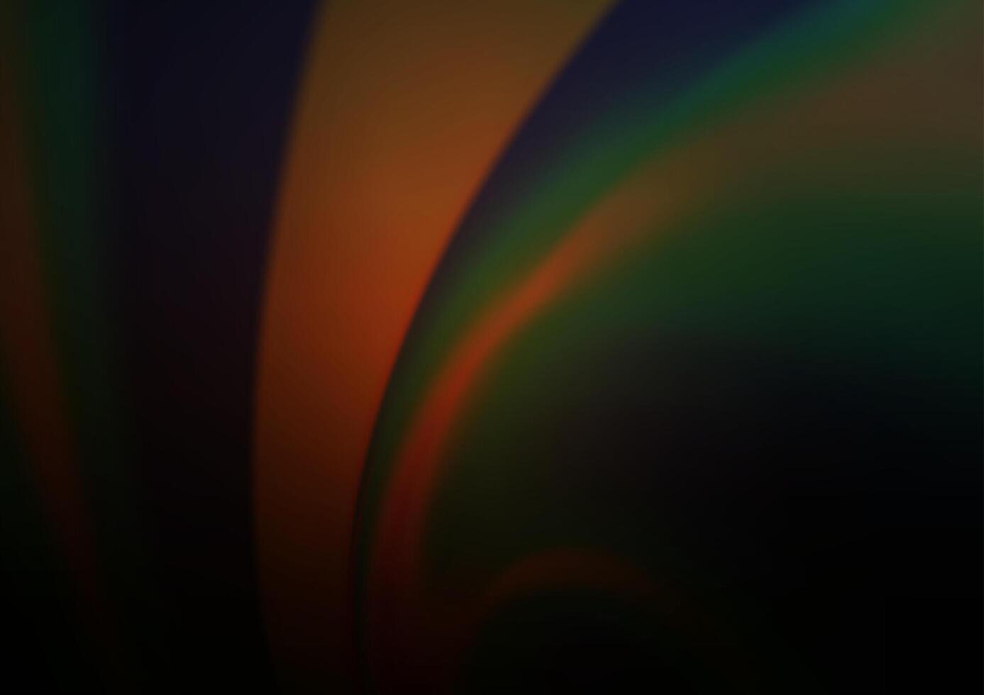 Dark Orange blurred bright pattern. vector