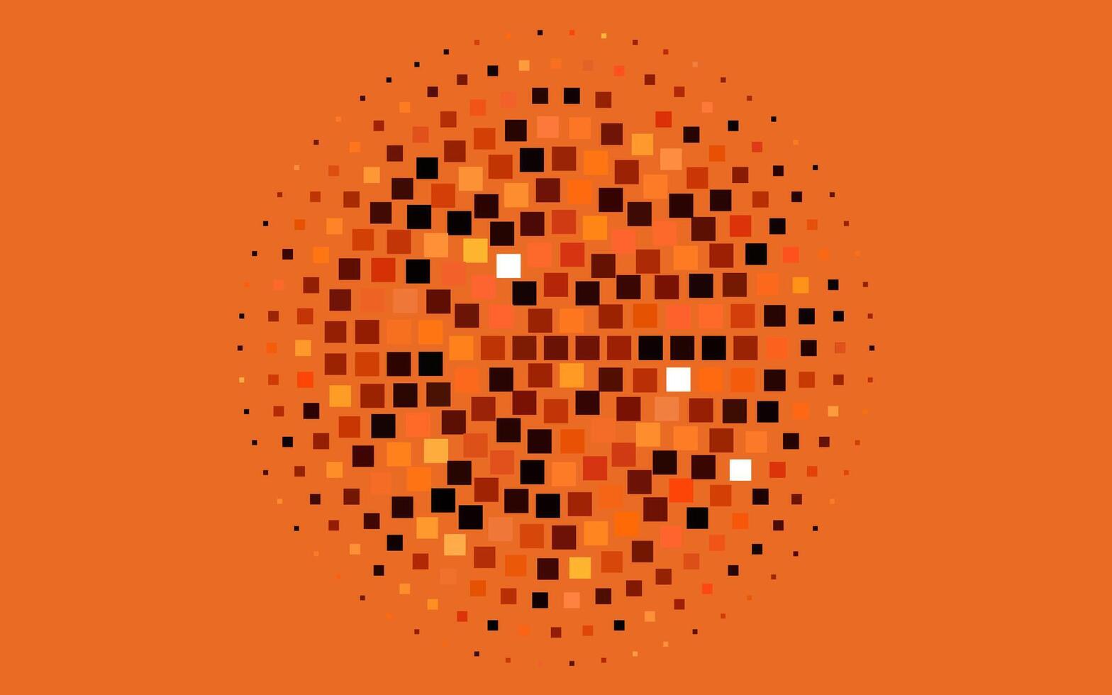 Light Orange backdrop with rectangles, squares. vector