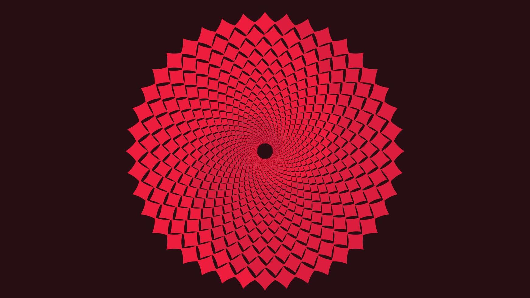 Abstract spiral simple creative minimalist background. vector