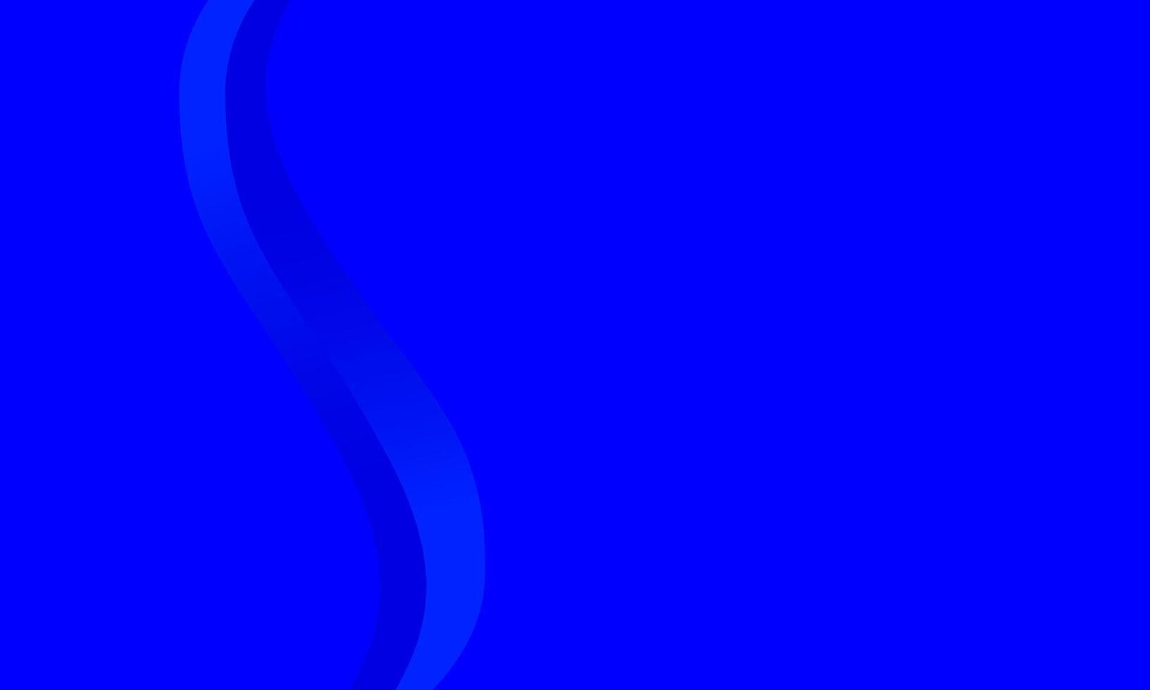 abstract blue curved background vector