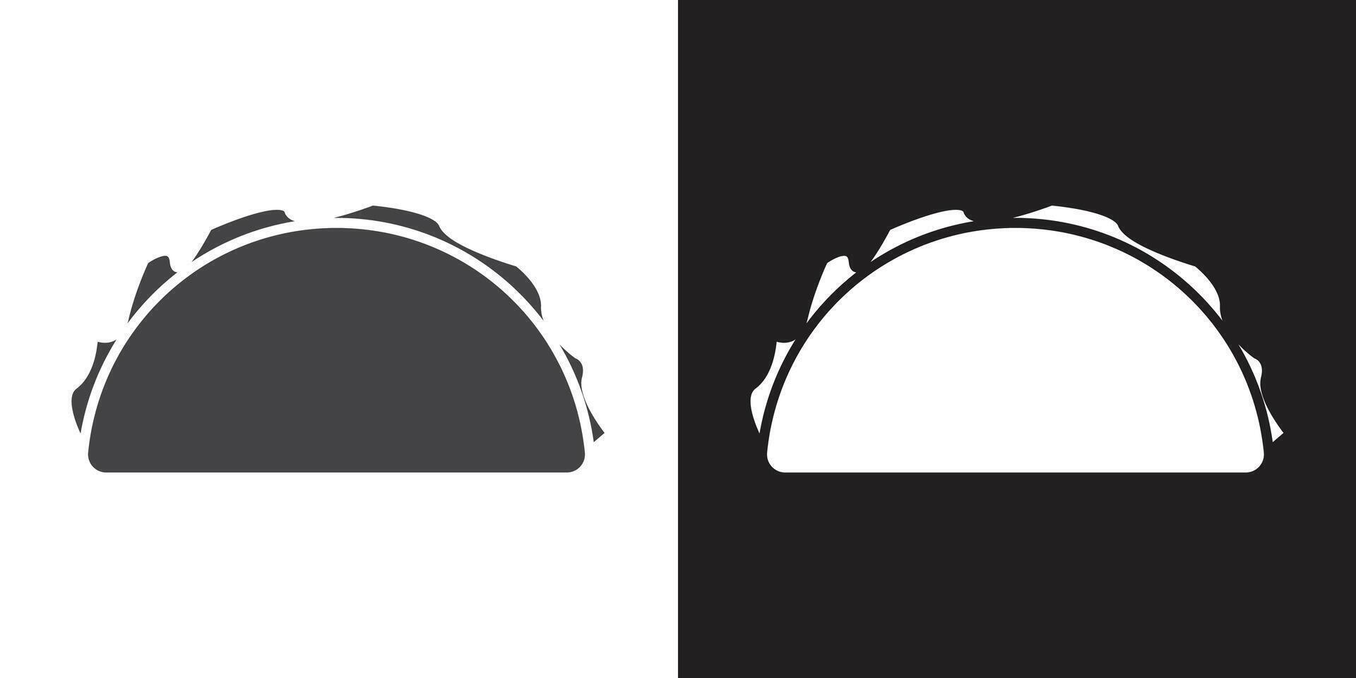 dumplings icon Flat set in black and white color outline vector