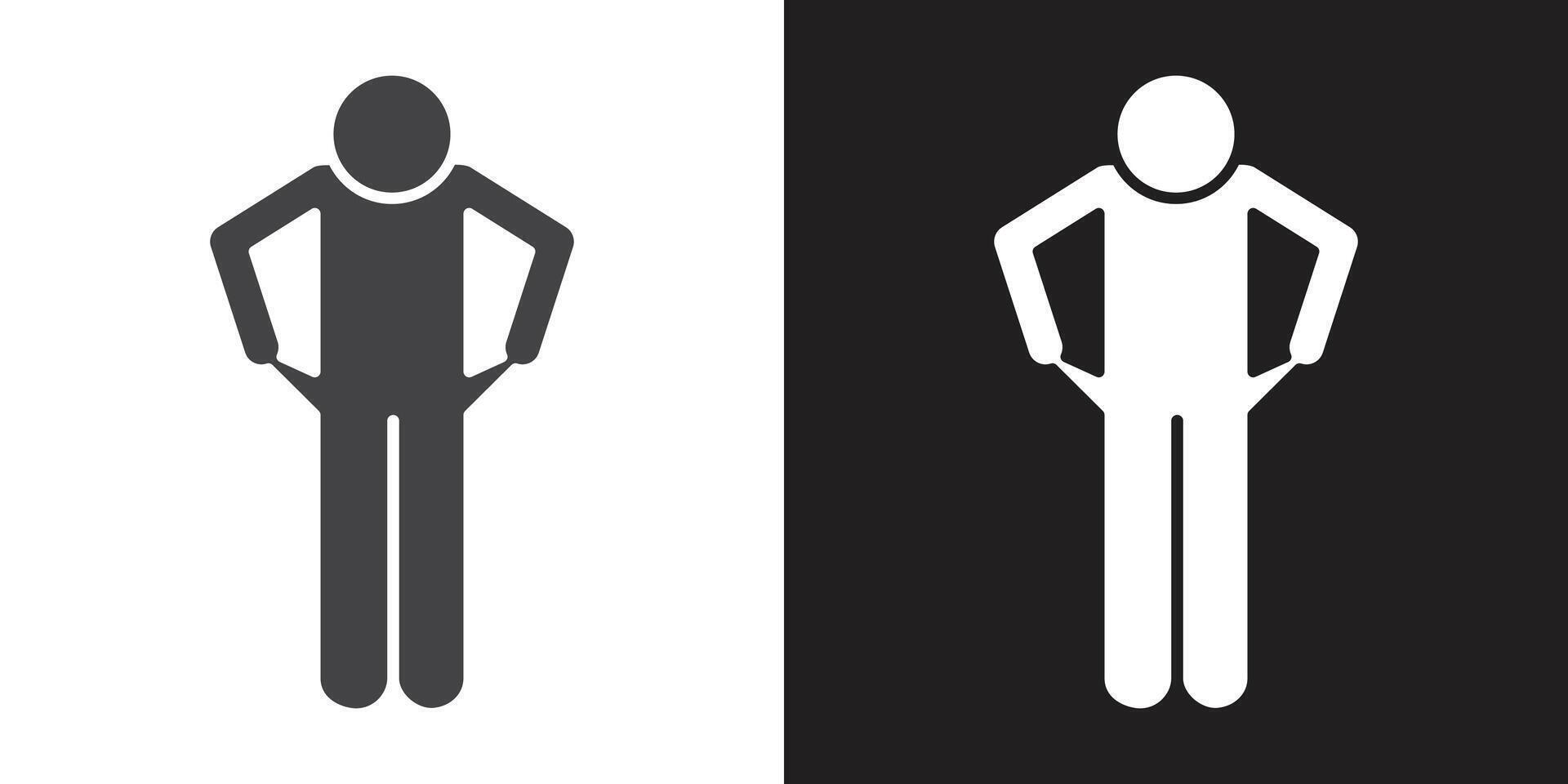 poor person empty pockets icon vector