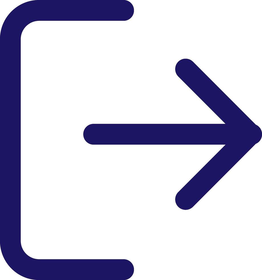 log out icon line application software set vector